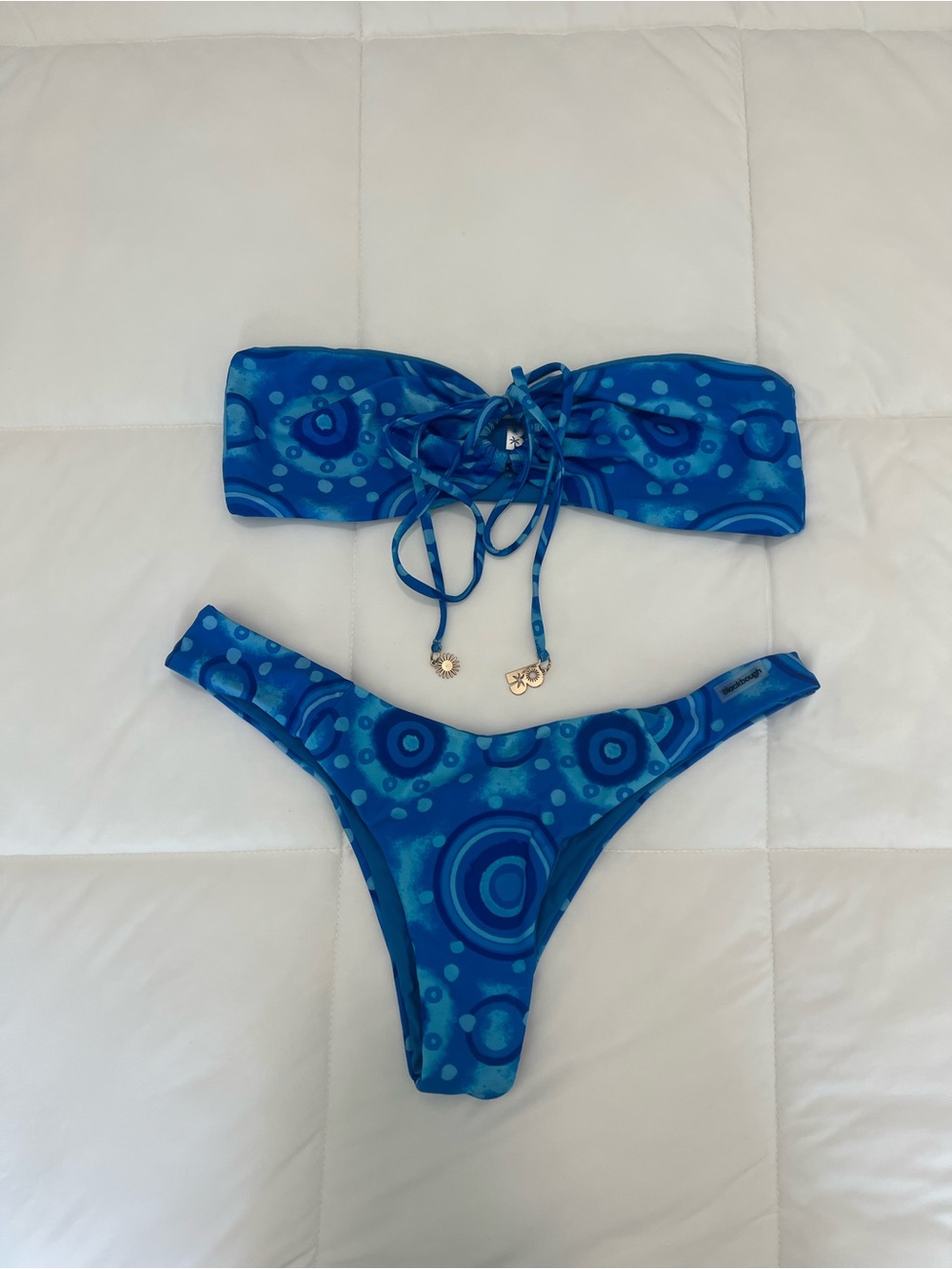 Blackbough Strapless Bikini Set